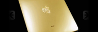 Thumbnail image for 2,100 Grams Gold iPad With Diamond Apple Logo