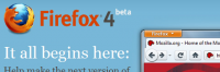 Thumbnail image for Mozilla Releases First Beta for FireFox 4