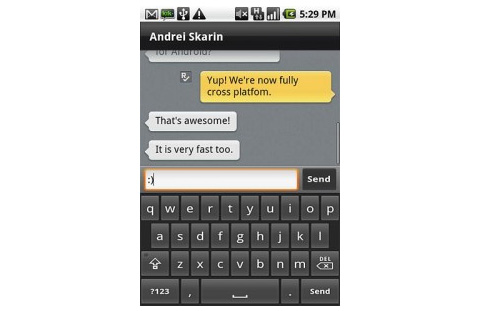 Android Gets Smartphone to Smartphone Messaging Via Kik
