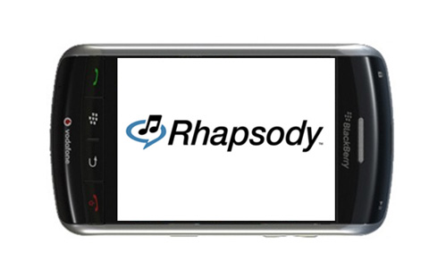 Unlimited Music Streaming For BlackBerry Users Via Rhapsody